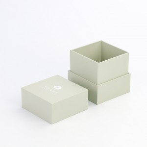 Boîte d'emballage rigide d'épaule exquise en carton unique avec cou (4)