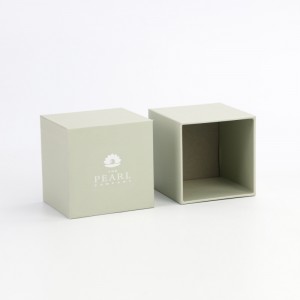 Boîte d'emballage rigide d'épaule exquise en carton unique avec cou (6)