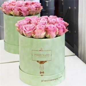 Groothandel Kartonnen Cilinder Rose Gift Pa ( (4)