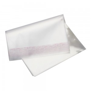 Hulgimüük läbipaistev polüpropüleenist isekleepuv isekleepuv plastikust opp kott / opp koti pakkimine / isekleepuvad tsellofaani kotid