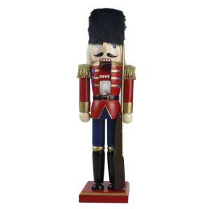 Handmade wholesale antique Christmas gift, indoor wooden nutcracker doll for sale