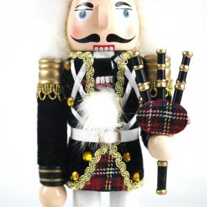 Holiday table decor and promo gift Puppet Occasion wooden figurine Christmas nutcracker for kids