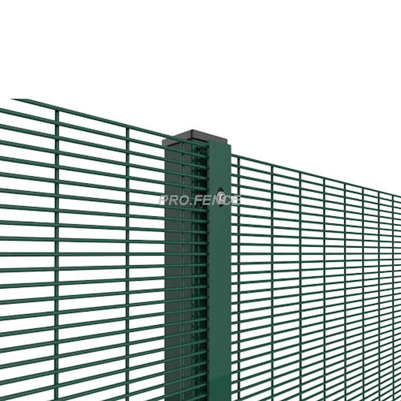 358 Gard din plasă de sârmă de înaltă securitate pentru aplicarea penitenciarelor, gard pentru clădiri pentru securitatea proprietății
