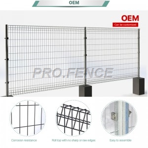 Gard din plasă sudată BRC pentru aplicații arhitecturale