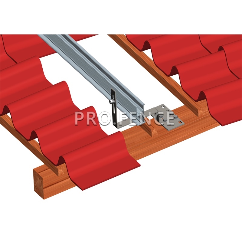 System mowntio solar Hook Tile Roof