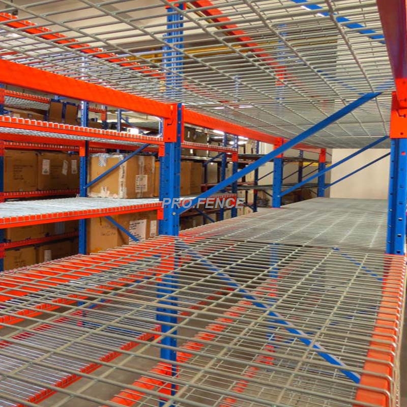Wire deck alang sa pallet racking system