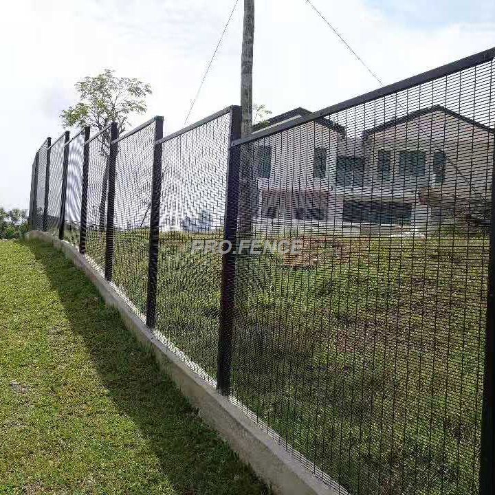 358 교도소 적용을 위한 높은 보안 철망 울타리, 재산 보안을 위한 건물 울타리