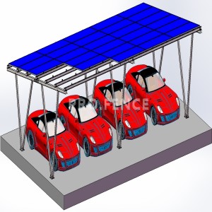 Solar Carport iṣagbesori System