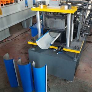 rain gutter making machine metal sheets roofing machine roof production line