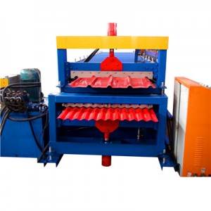 double layer panel roll forming machine