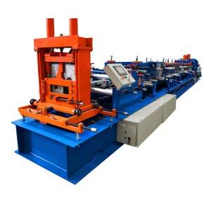 full auto c purlin roll forming machine with C Purlin Roll Forming Machine with Servo Flying Cut