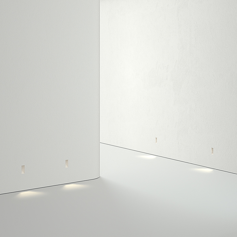 Lampu Dinding LED Ceruk Gypsum Lampu Dinding Dipimpin Tangga Ceruk Pencahayaan Ditampilkan Imej