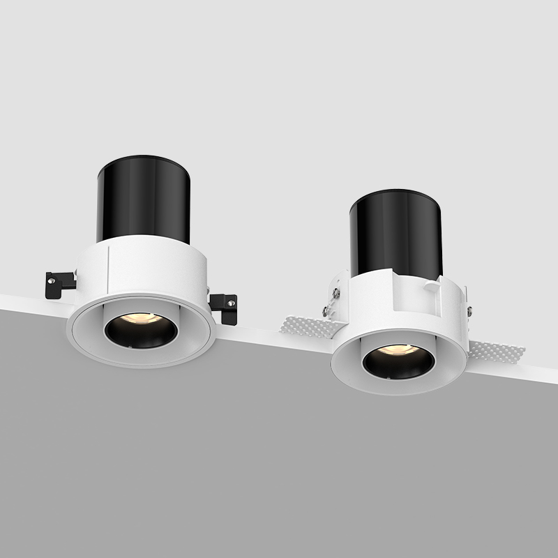 Rastezljivi LED reflektor Ugradbeni LED COB Downlight Aluminijske stropne svjetiljke Istaknuta slika