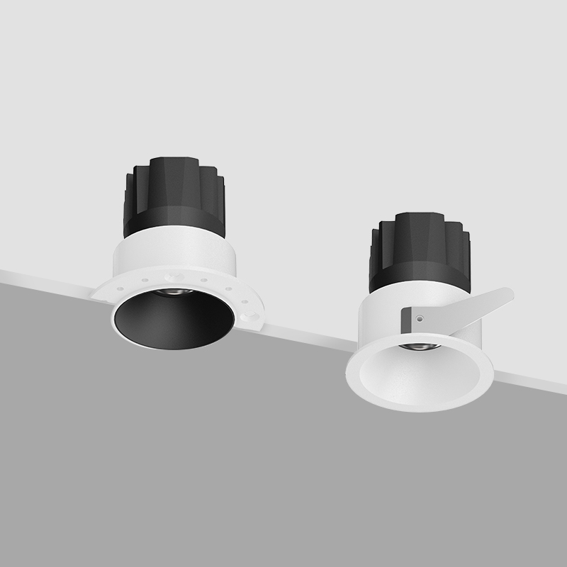 LED Recessed Downlight D55 Mini LED Spotlights Aluminum Embeded Can Haske Featured Hoton