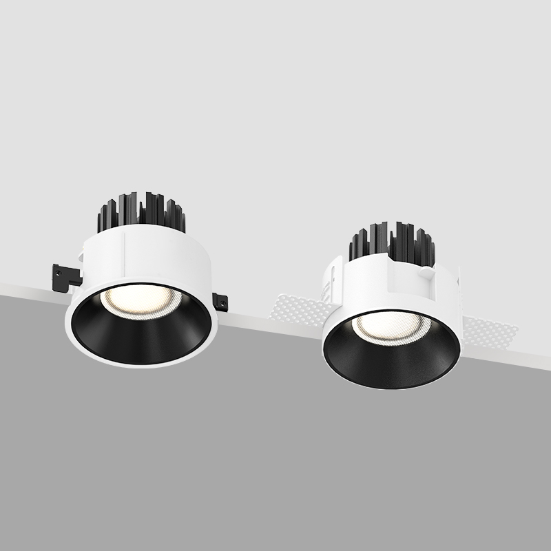Водоотпорни рефлектори IP44 Вградно осветлување за бања Рефлектори со тркалезен таван Избрана слика