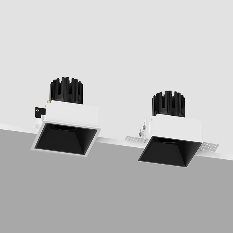 Kare Gömme Downlight Gömülü LED Can Light LED Tavan Spotları İç Mekan Gömme Aydınlatma Öne Çıkan Resim