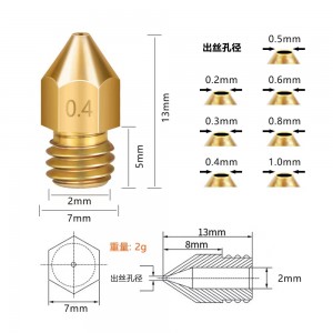 Precision brass aluminum tube, CNC processing, parts customization, nozzle, machined parts, customized processing