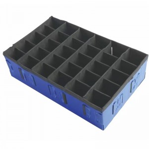 Factory supplier ESD corrugated plastic folding box electric part package manufacturer in China