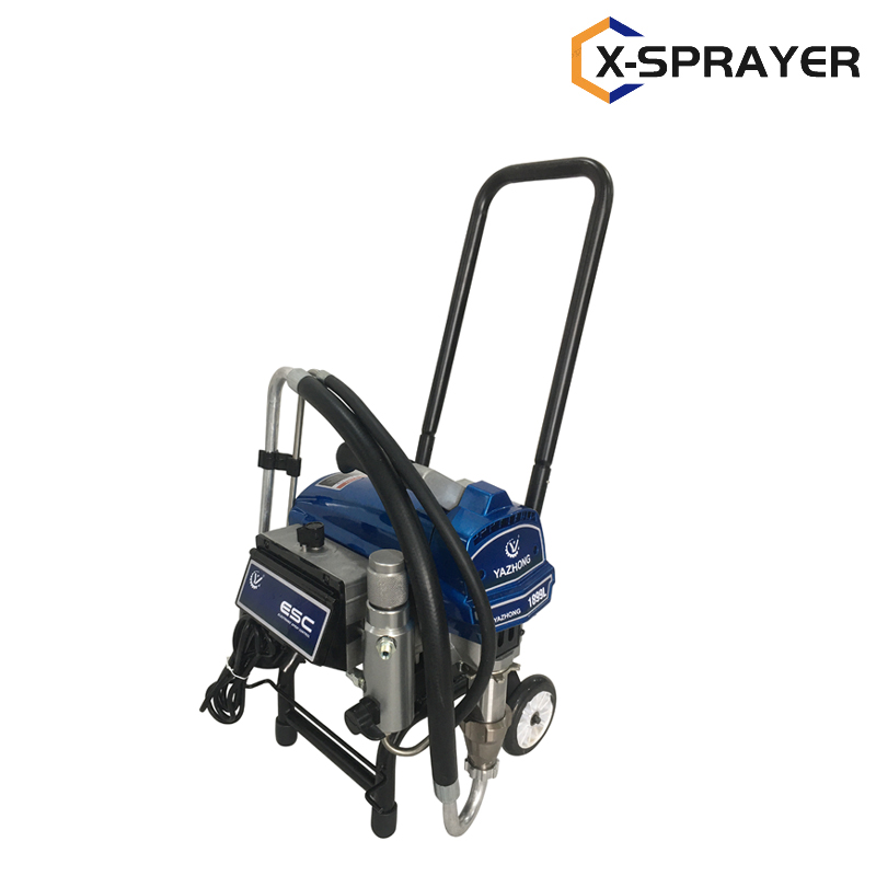 electric airless spraying machine with trolley