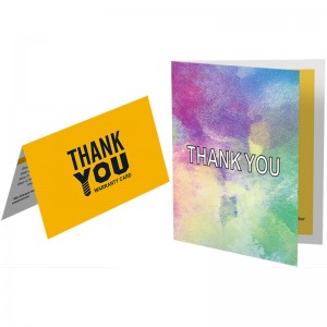 Rfid Tag Manufacturers –  thank you cards – XINTIANDA PACKAGING
