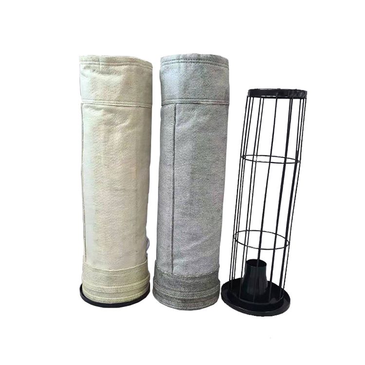 Industrial Cement Oil and water repllant filter cloth Polyester PE Needle Punched Filter Felt Bag Featured Image
