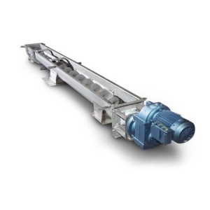 Powder auger conveyor LS 450 helix flexible screw conveyors for wood chips and saw dust