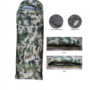 Theko e tlaase ka ho fetisisa ea ho Sleeping Bag Mountaintop Packing Joinable Oem Logo Classic for Outdoor Hiking Duck Feather Sleeping Bags CN