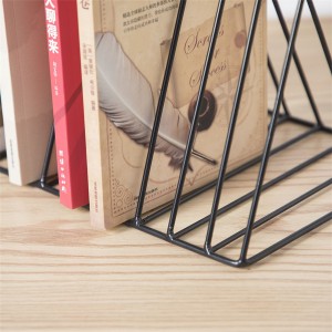 Magazine Holder,Desktop File Sorter Organizer Triangle Bookshelf Decor Home Office,Photography Props