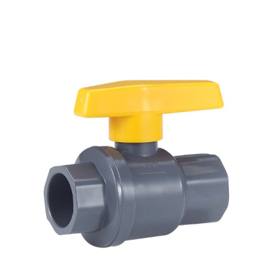 Octagonal PVC ball valve