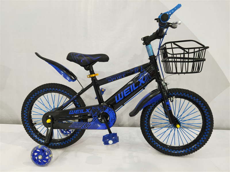 XB-014,  12 14 16 18 20 inch kid Bicycle， flashing training wheel