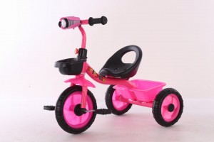 Kids Tricycle XT-001, 3 wheels tricycle, with light