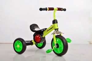 Kids Tricycle XT-008, foam wheels, with pedal,