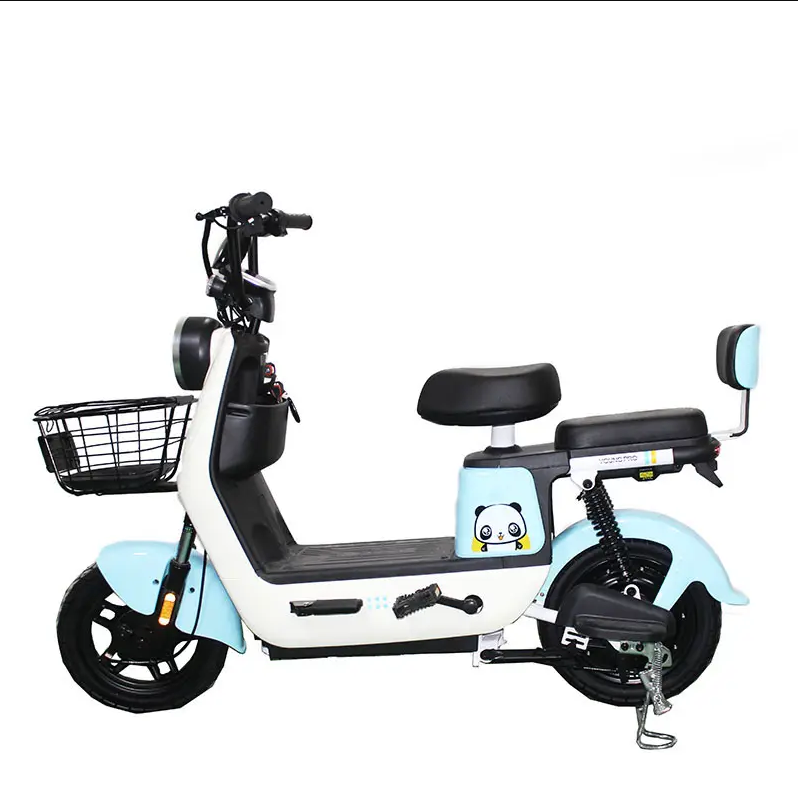 Male and female adult electric bicycle tandem electric bicycle walking tool choice 48V