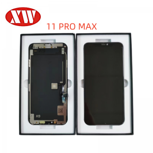 iPhone 11 PRO Max Original OLED Ekranyň duýgur ekrany paneli sanlaşdyryjy çalyşýan jübi telefony LCD