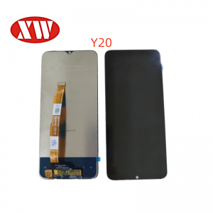 LCD Telefon Bimbit Y20 untuk Skrin Digitizer Sentuh Paparan Vivo