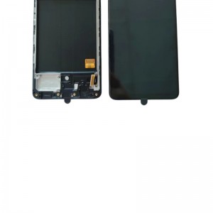 ሳምሰንግ A51 ፕሪሚየም OEM LCD ማሳያ Wtih Digitizer Frame