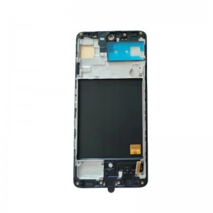 Samsung A51 ပရီမီယံ OEM LCD မျက်နှာပြင်ပြသမှု Wtih Digitizer Frame