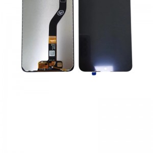 Oca aýnasy bilen Samsung A10S LCD lomaý jübi telefony LCD duýgur ekran paneli
