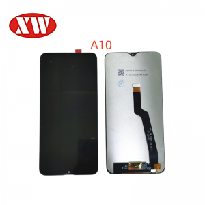 Samsung A10 Lag luam wholesale nqe Cell Xov tooj Digitizer LCD