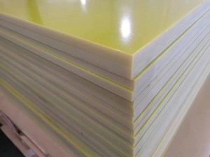 Fabricante de China de illamento lámina laminada de tecido de vidro de resina epoxi (Fr4 G10 G11)