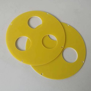 Gilasi Fiber Cloth Laminated Epoxy Board Ge iposii Insulating Sheet Yellow Yellow 3240