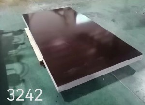 OEM 3242/G11 BROWN F-GRADE epoxy glass cloth laminate, insulating glass fiber board, epoxy resin board na lumalaban sa init