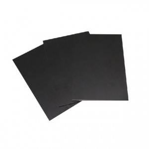 Placa laminada de semicondutores de resina epoxi de fibra de vidro negra de China / Folla 3241