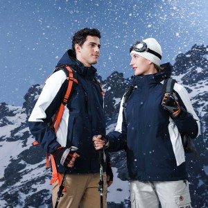 Confortevole giacca da sci backcountry da snowboard