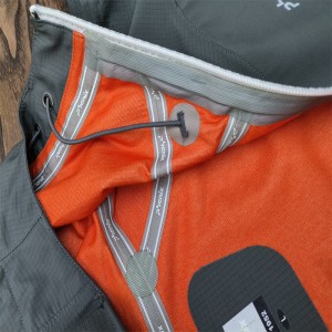 Jaqueta de pluja transpirable impermeable amb el millor rendiment del OEM Jaqueta d'esquí dura