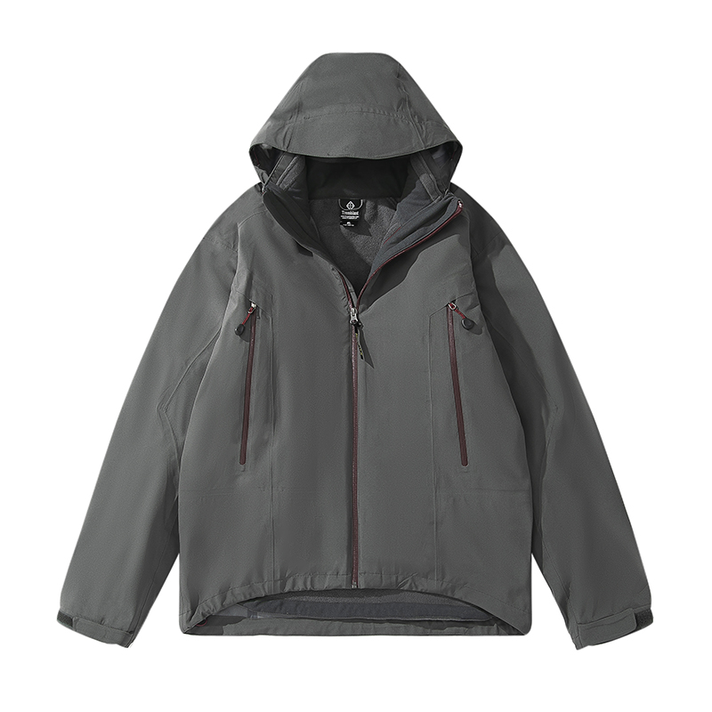 Giacca di cumpunenti di giacca 3-in-1 OEM high-end Giacca intercambiabile di pioggia Giacca Hardshell softshell impermeabile antivento