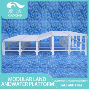 Modular land and water platform