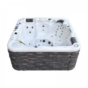 acrylic manufactured hot tub spa acrylic spa Wholesale balboa control outdoor hot tub large spa for 6 people