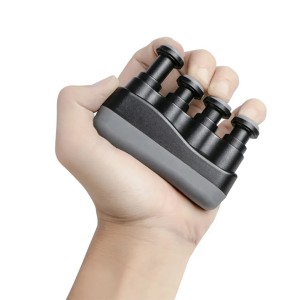 Finger Strengthener 4 Tension Adjustable Hand Grip Exerciser Ergonomische Siliconen Trainer voor Piano Gitaar Finger Training