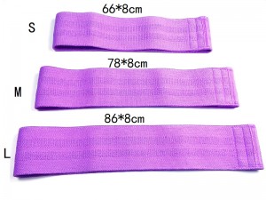 Fabric Hip Resistance Bands Booty Bands များ